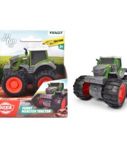 Dickie Toys Fendt Monster Tractor met Frictie 9 cm