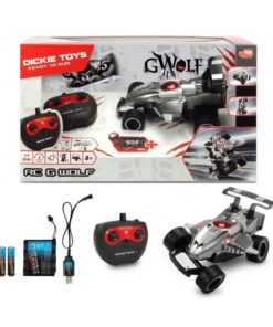 Dickie Toys RC G-Wolf Raceauto + Licht Zilver/Zwart