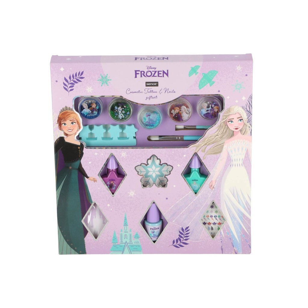 Disney Frozen Giftset Tattoo & Nails 13-delig