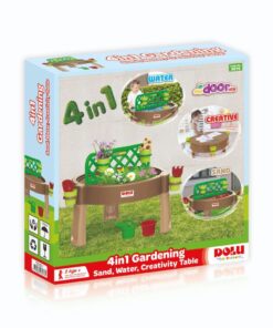 Dolu 3076 4in1 Tuin-Speeltafel 80x80 cm