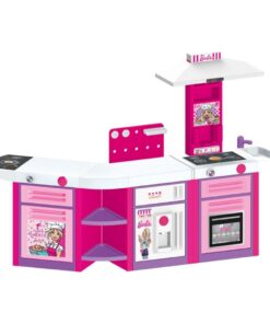 Dolu Barbie Speelkeuken + Geluid Roze