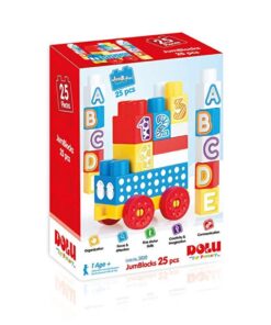 Dolu Blokkentrein met 25 Blokken