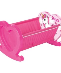 Dolu Eenhoorn Poppenwiegje Roze