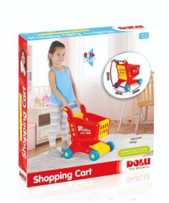 Dolu Winkelwagen 50x31x43 cm Rood/Geel/Blauw