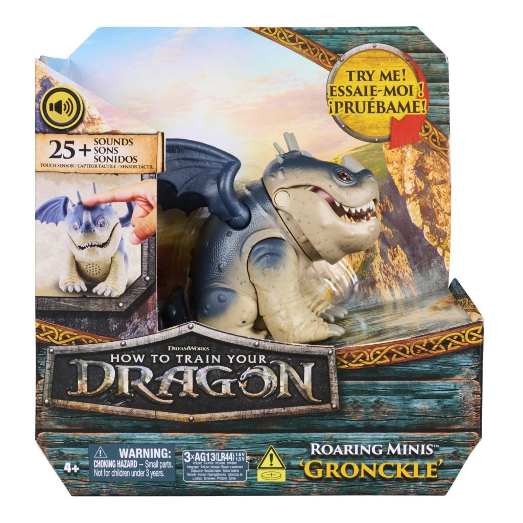Dreamworks How To Train Your Dragon Mini Interactieve Dragon Gronkle + Geluid