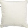 Dutch Decor FINN Sierkussen 45x45 cm Velvet Effen kleur Snow WhiteInclusief Binnenkussen