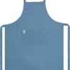 EM Kitchen Keukenschort Blauw 75x90 cm 1 stuk