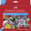 Faber Castell FC-111260 Kleurpotlood Faber-Castell Castle Zeskantig Karton Etui 60 Stuks