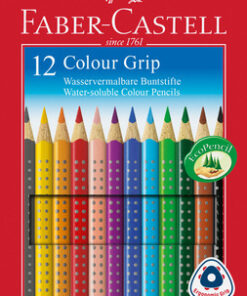 Faber Castell FC-112412 Kleurpotlood Faber-Castell GRIP Kartonnen Etui A 12 Stuks