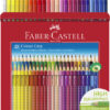 Faber Castell FC-112449 Kleurpotlood FC Grip 48 Stuks 2 Rijen Van 24 Stuks Kartonetui