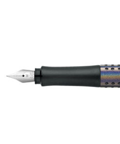 Faber Castell FC-140842 Vulpen Faber-Castell Grip Glam M Zilver