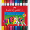 Faber Castell FC-151110 Viltstiften Duo Etui Met 10 Stuks