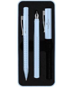Faber Castell FC-201524 Balpen en Vulpen Grip 2010 Harmony Sky Blue