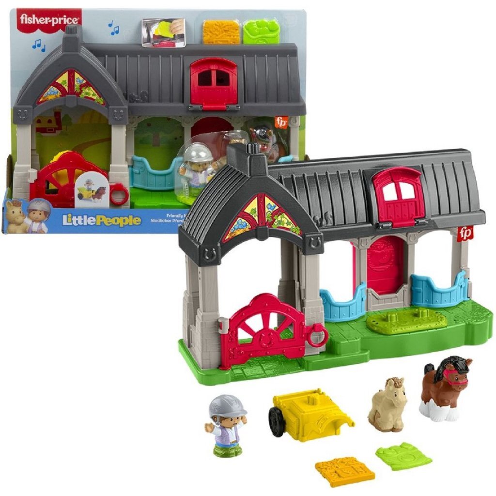 Fisher Price Little People Paardenstal + Geluid