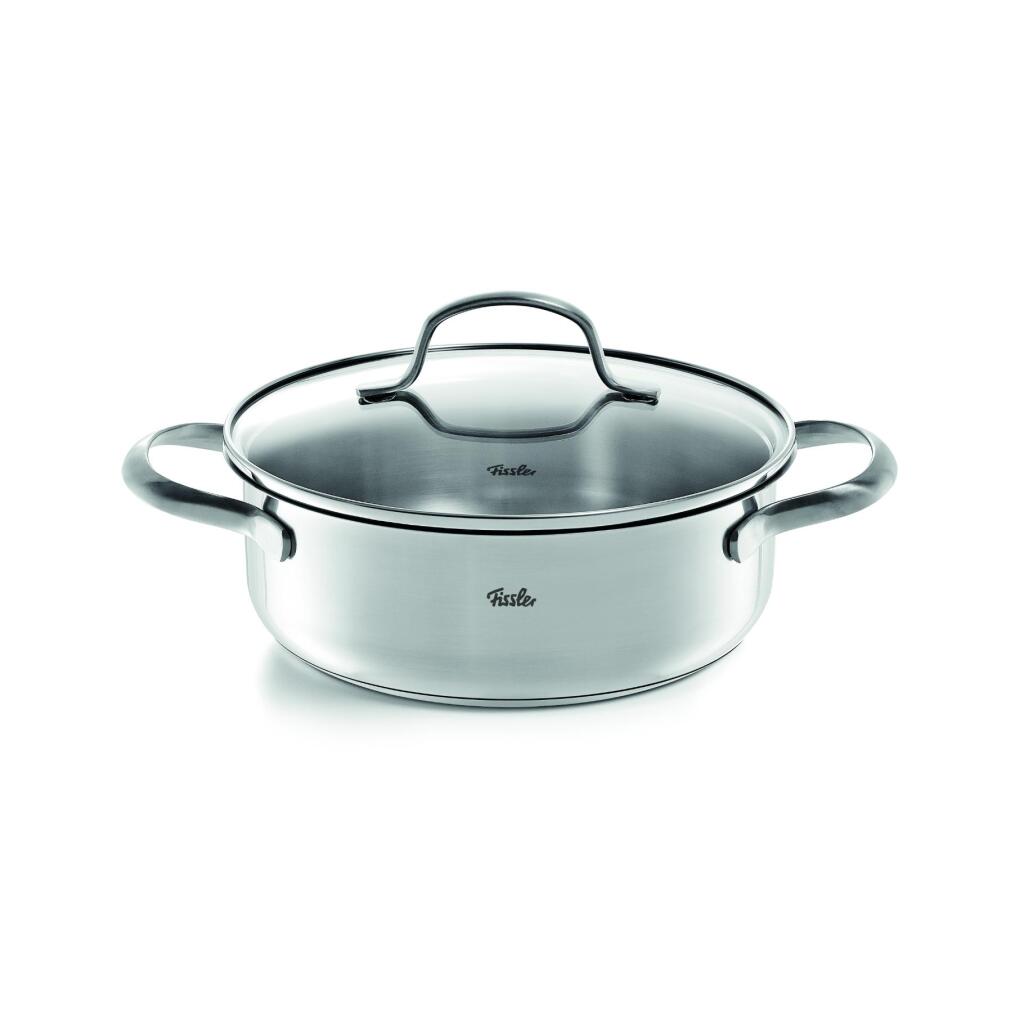 Fissler San Francisco Kookpan + Glazen Deksel 16 cm RVS