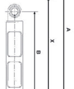 Fixapart W1-05034 Schokdemper 120 N 10 Mm Origineel Onderdeelnummer 44.041.655.0