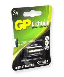 GP CR123A Fotobatterij Lithium DL123A 3V