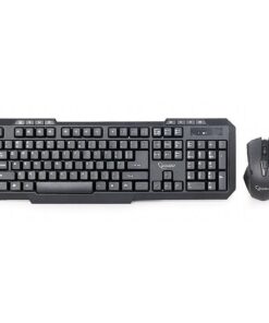 Gembird KBS-WM-02 Draadloos Toetsenbord en Muis