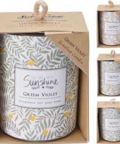 Geurkaars in Glas in Doos &Oslash;8x9