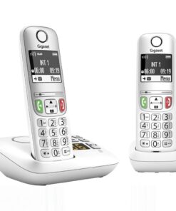 Gigaset A605A Duo Telefoons Wit/Zilver