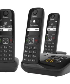 Gigaset AS690AR Trio DECT Telefoon Zwart