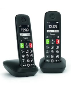 Gigaset E290R-DUO DECT Telefoons 2 Stuks Zwart