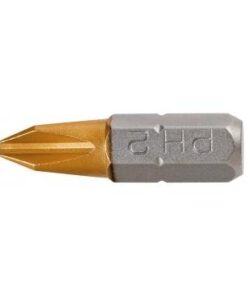 Graphite Bit Ph2 25mm S2 Tin 2 Op Een Blister