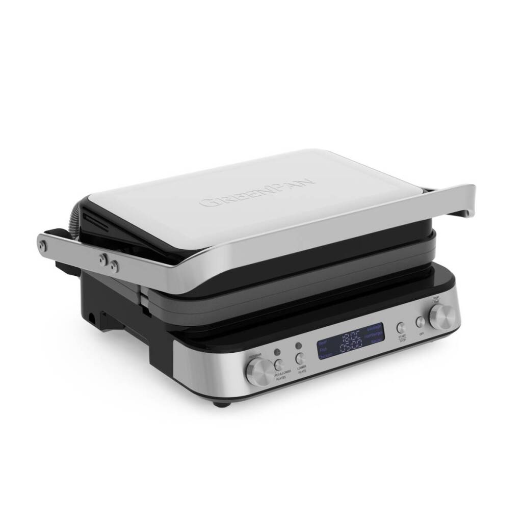 GreenPan Bistro Contactgrill Zilver/Zwart