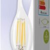 HQ HQLFE14FLTP002 Led Retro Filament Lamp E14 Dimbaar Gebogen Kaars 4 W 345 Lm 2700 K