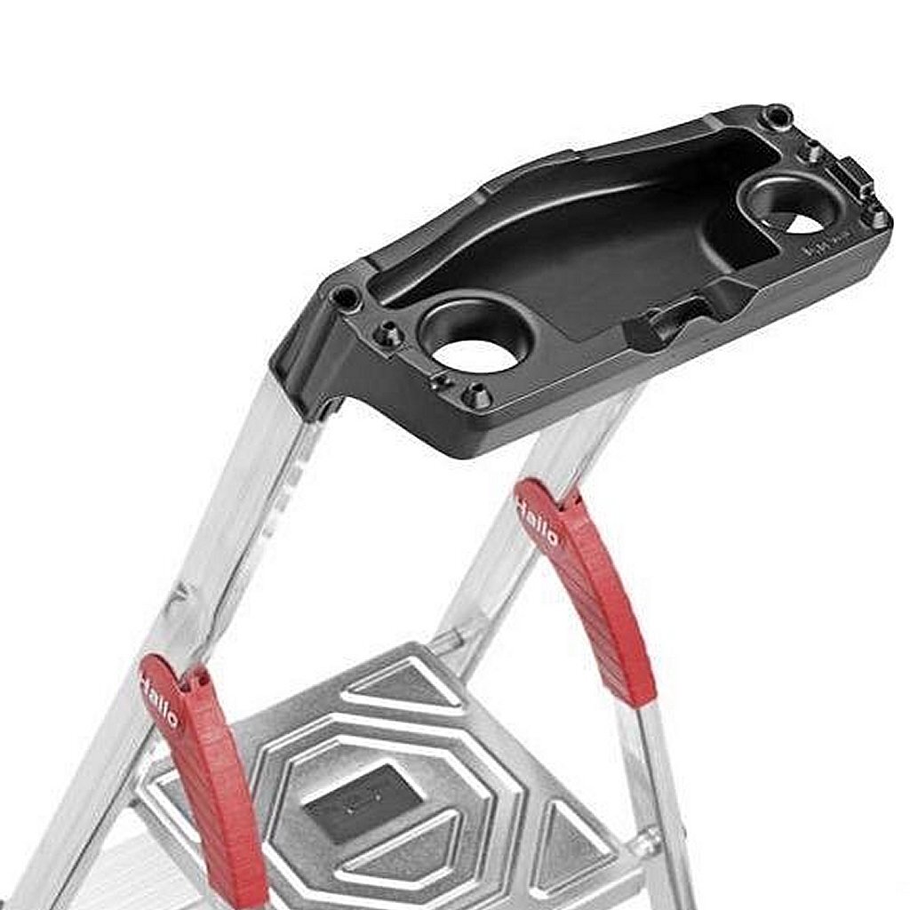 Hailo 8040-415 L80 ComfortLine Aluminium Huishoudtrap 4 Tredes - Afbeelding 3