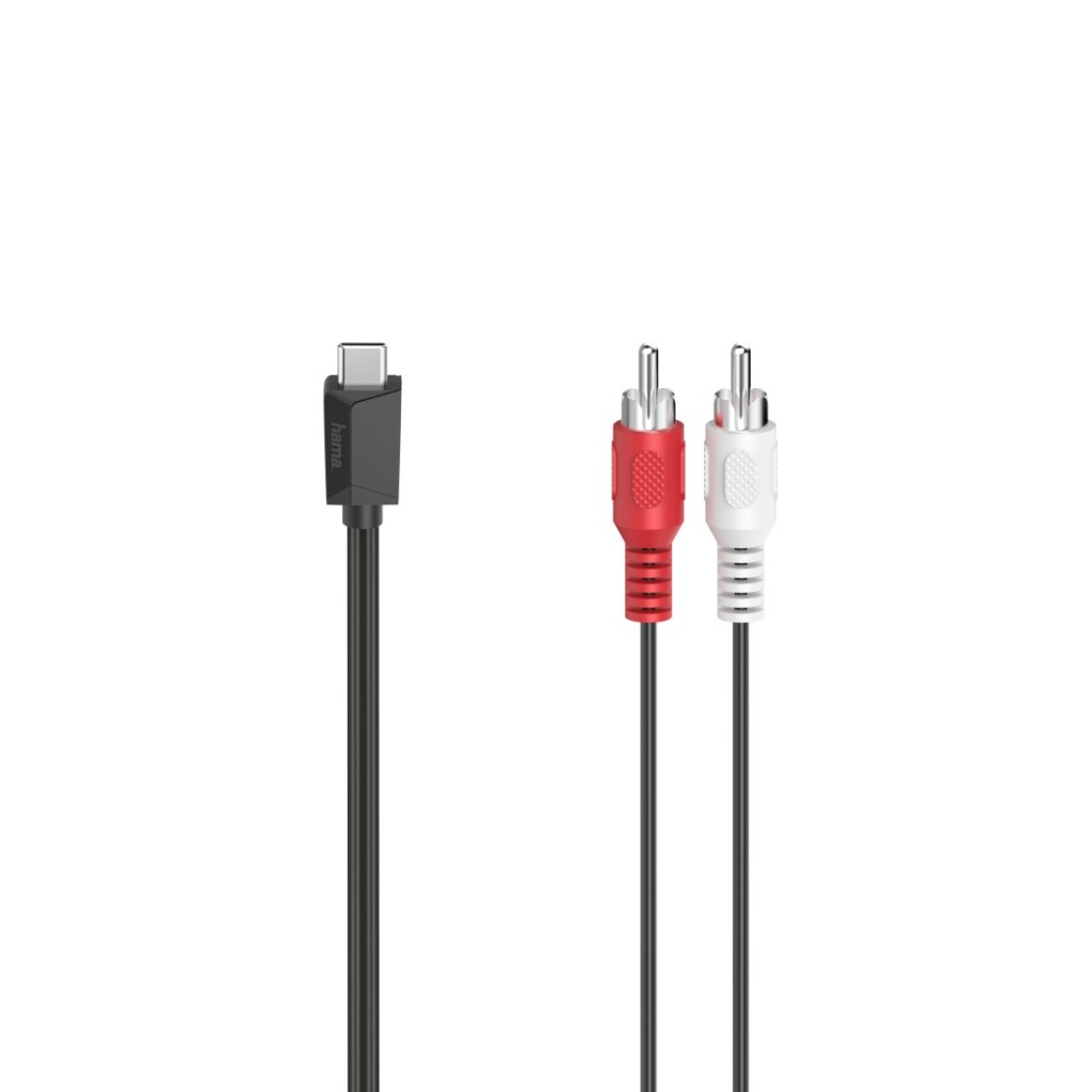 Hama Audiokabel USB-C-stekker - Cinch-stekker Stereo 1