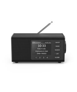 Hama Digital Radio DR1000 FM/DAB/DAB+ Zwart