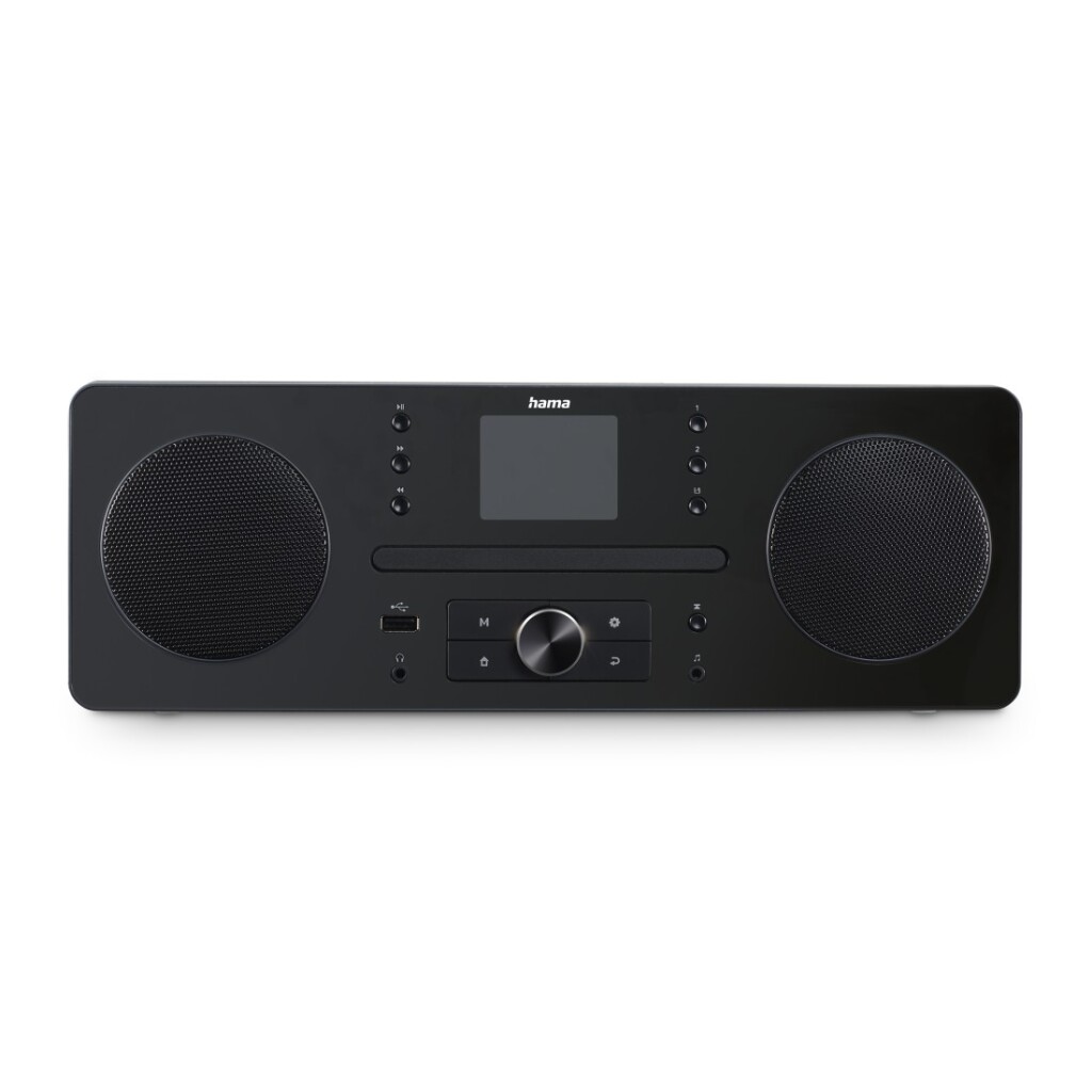 Hama Digitale Radio DR1560CBT DAB+/FM/cd/Bluetooth&reg; RX Zwart