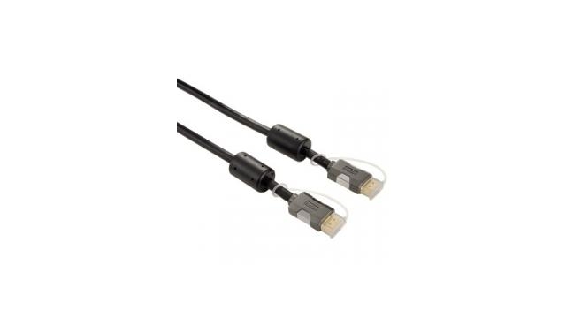 Hama High Speed HDMI Kabel Verguld 1.5 m Zwart