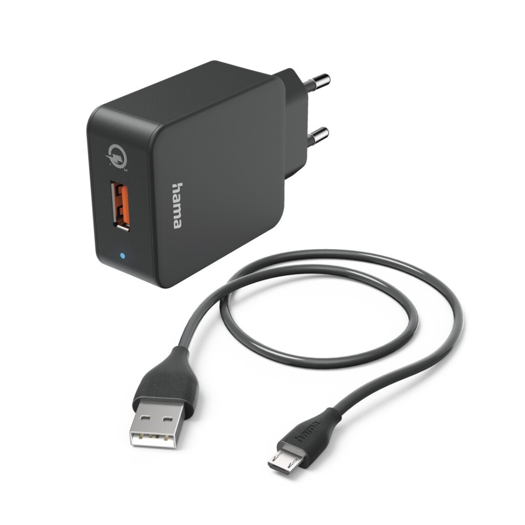 Hama Snellader Met Oplaadkabel Micro-USB Qualcomm&reg; 19