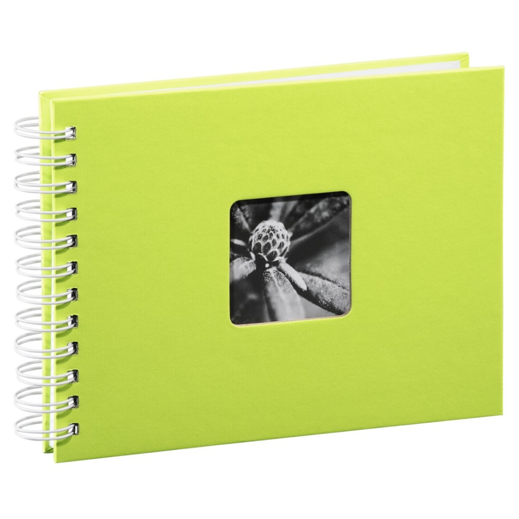 Hama Spiraalalbum Fine Art 24 X 17 Cm 50 Witte Pagina's Kiwi