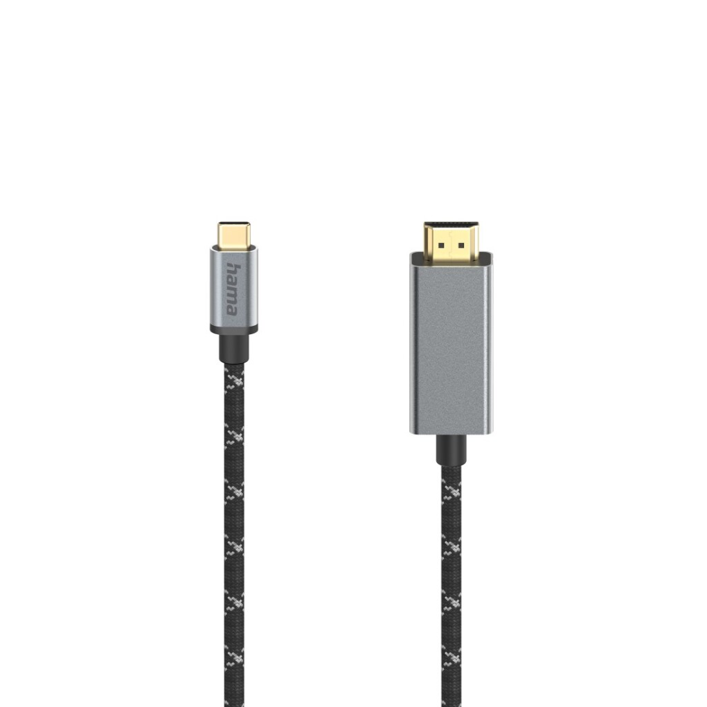 Hama Video Kabel USB C naar HDMI Ultra-HD 8K/60Hz Verguld 1.5 m Aluminium