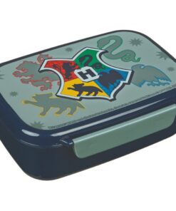 Harry Potter Lunchbox Donkerblauw/Grijs