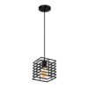 Homestyle Pro MK015-B Industriële Hanglamp 15x18 cm Zwart/Metaal