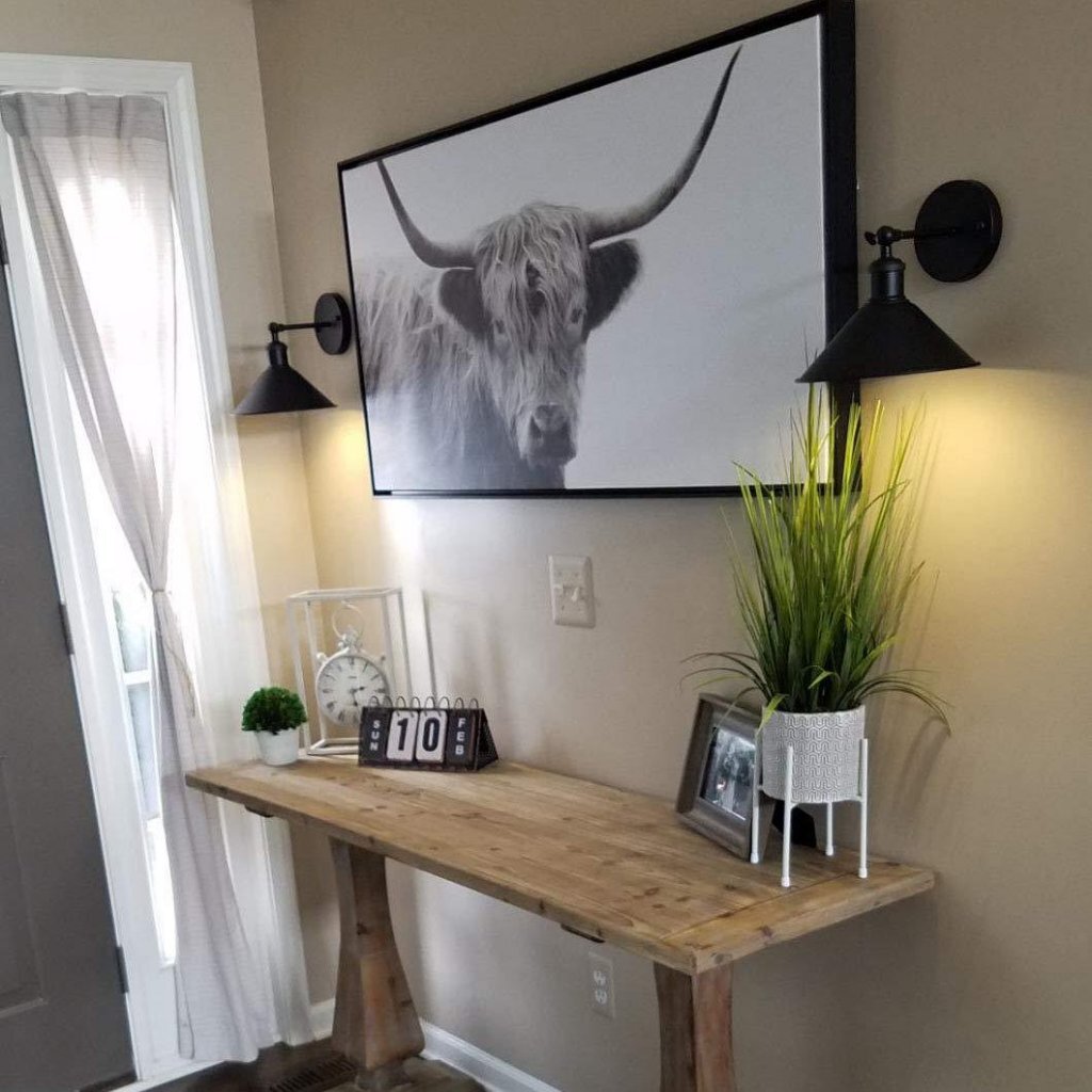 Homestyle Pro MK023-B Industriële Wandlamp 22 cm Zwart/Metaal - Afbeelding 3