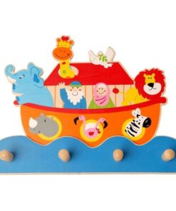 Houten Ark van Noach Kapstok