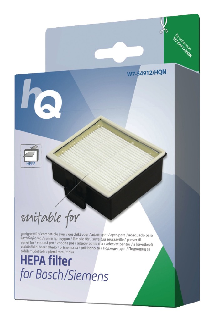 Hq W7-54912-HQN Actieve Hepa-filter Bosch/siemens - Afbeelding 3