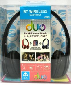 IDance DUO Hoofdtelefoon Draadloos Zwart