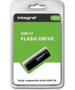 Integral Flash Drive USB 3.0 1TB Zwart