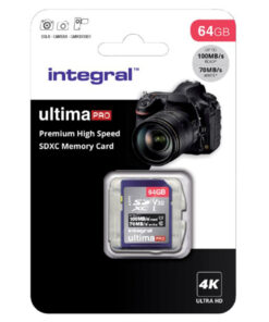 Integral Sdxc V30 100/70mbs Pro 64gb