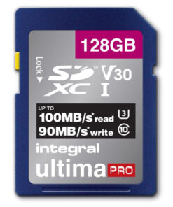 Integral Sdxc V30 100/90mbs Pro 128gb