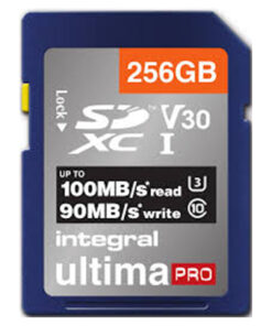 Integral Sdxc V30 100/90mbs Pro 256gb