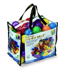Intex 100 Ballen voor de Ballenbak 8cm