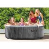 Intex 28442 PureSpa Greywood De Luxe Bubble Massage Jaccuzi 6-persoons Set