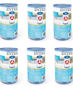 Intex 29000 Filter Cartridge Type A 6 Stuks voor Zwembad 244/305/366 cm